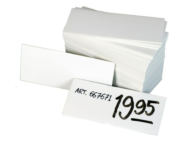 Hyllkantsetikett 87x37mm 100/fp
