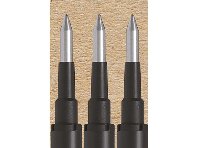 Refill PILOT Frixion 0,7mm svart 3/fp