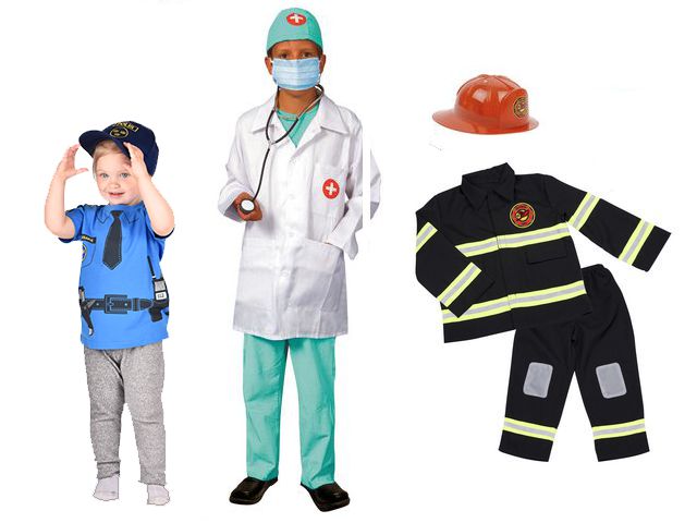 Maskeraddräkt Yrken 3/fp