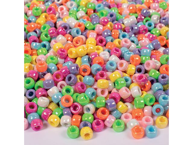 Kongopärlor pärlemor 1000/fp