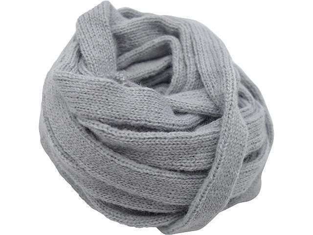 Tubstickat tyg 1,5cmx10m grå