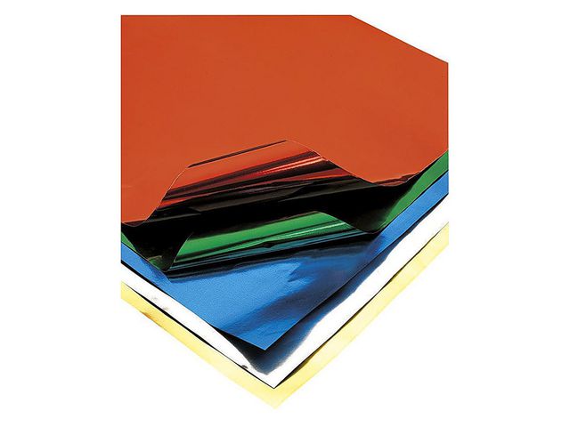 Metallkartong 30x50cm 3x5 färger