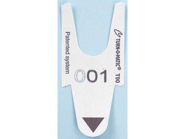 Kösystem - biljett T90 blå 4000/fp