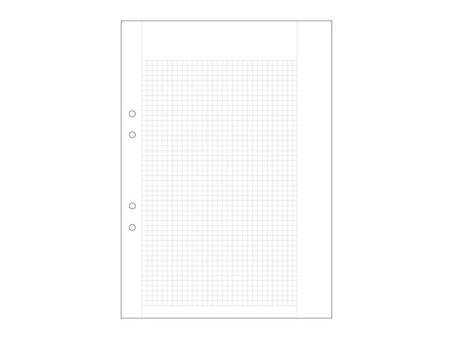 Provskrivp. A4 rutat 5x5 mm 500/fp
