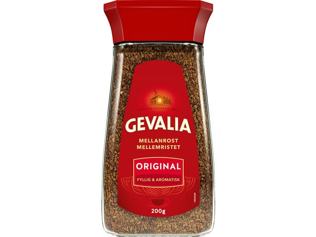 Kaffe GEVALIA Snabbkaffe burk 200g