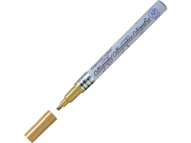 Märkpenna Deco color VF fine guld