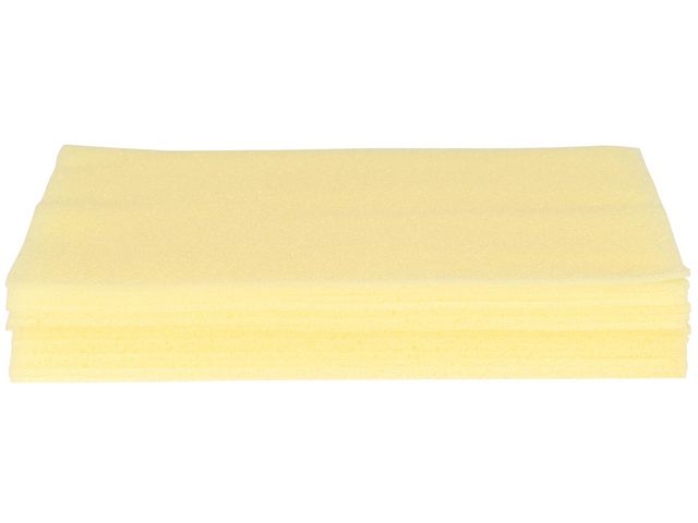 Tvättlapp skum 19x19 cm 100/fp