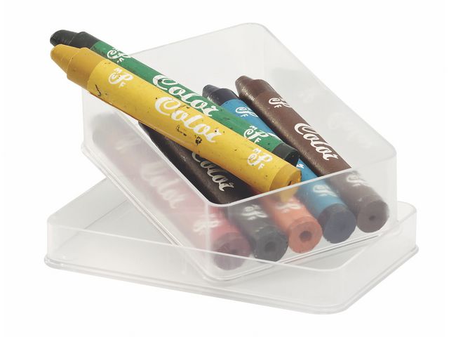 Ask 120x80x30mm transp. 10/fp