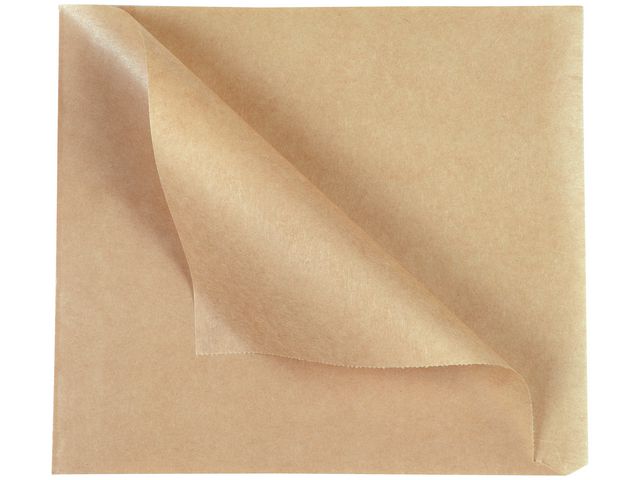 Hamburgerficka pap brun 16x15cm 1000/fp