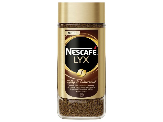 Kaffe NESCAFÉ Snabbkaffe Lyx Mellan 200g