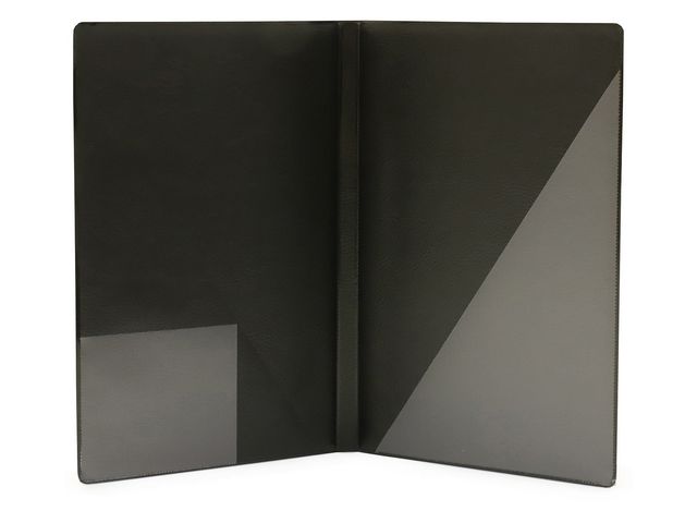 Blockomslag för A5-format svart