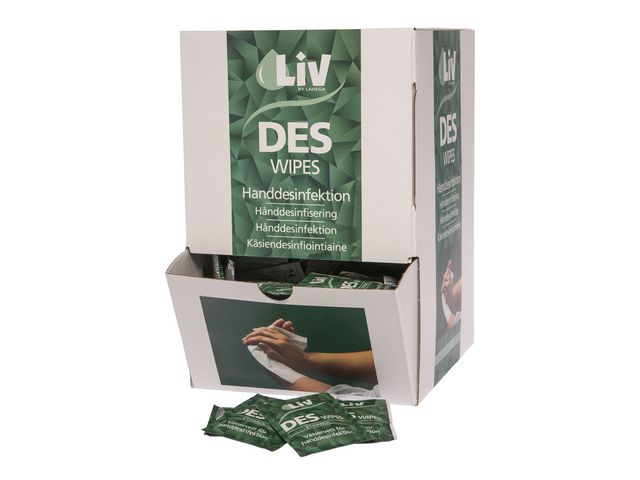 Desinfektionsservett LIV Wipes 250/fp