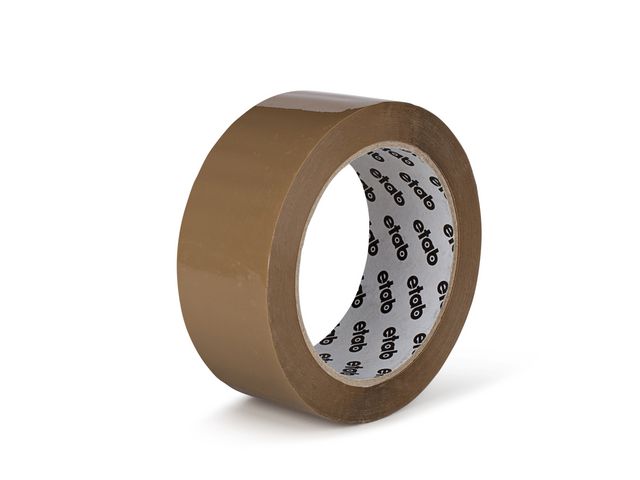 Packtejp ETAB 544 PP 38mmx66m brun 6/fp