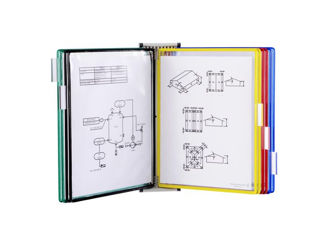 Väggställ magnet DJOIS A4 10 panel