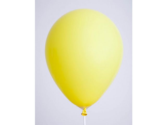 Ballonger 25cm 100/fp gul