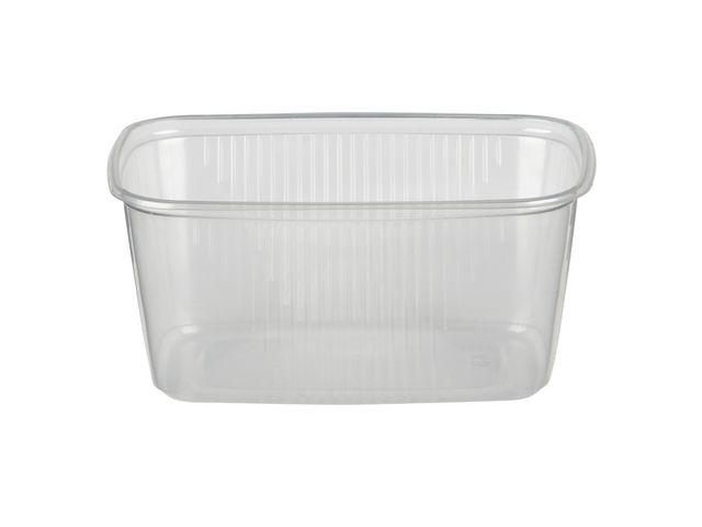 Bägare Rektangulär PP 250 ml 100/fp