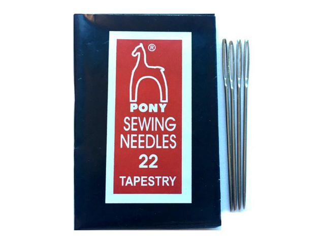 Tapisserinål nr 22 utan udd 25/fp