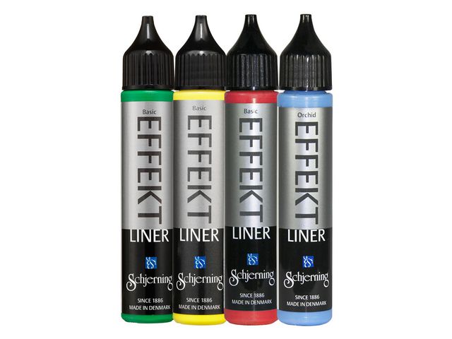 Effektliner basfärg 4x28 ml 4/fp