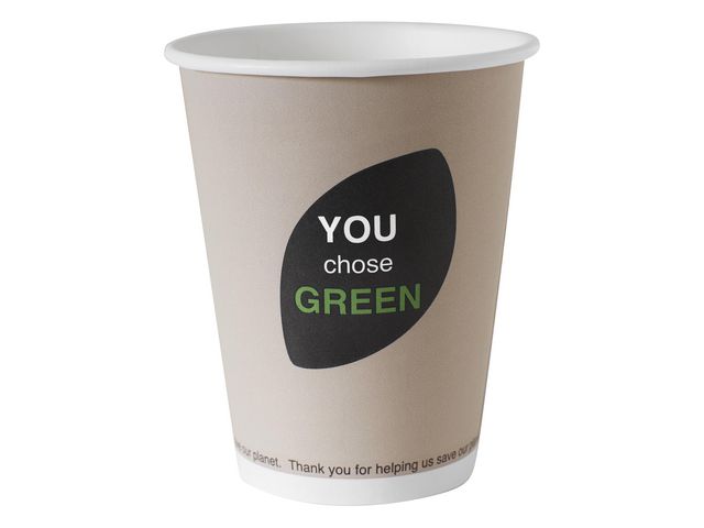 Pappersbägare DUNI 35cl You 50/fp