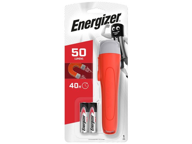 Ficklampa ENERGIZER 2AA magnet 50lm