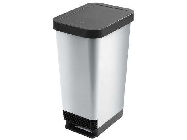 Papperskorg CEP pedal 45L grå