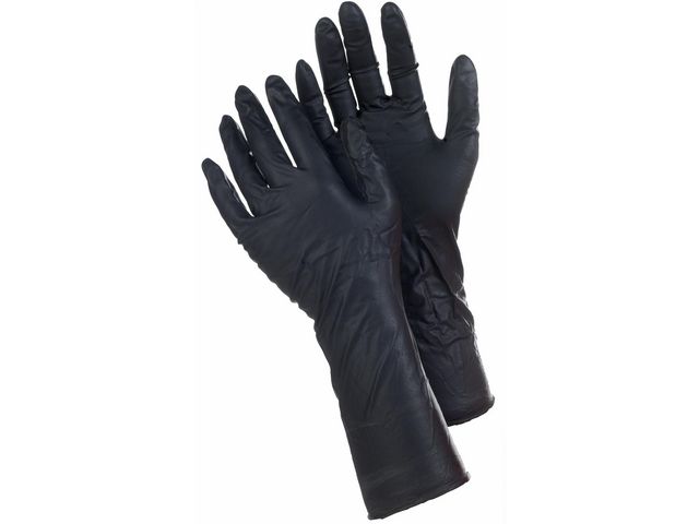 Nitrilhandske TEGERA 849 svart 9 50/fp