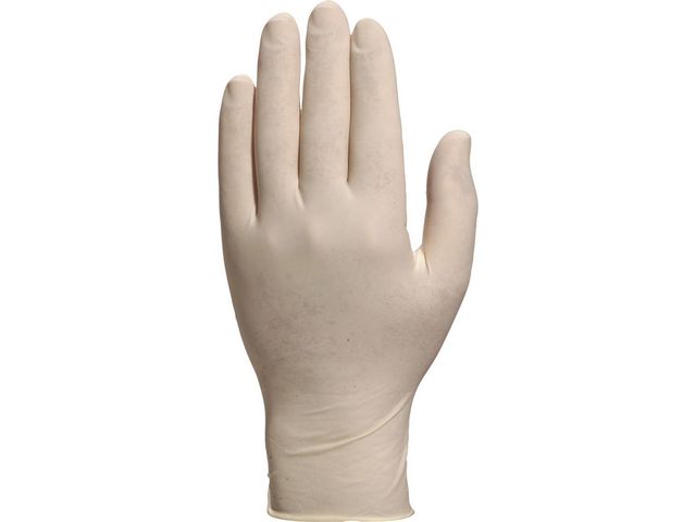 Latexhandske VENICLEAN 7/8 100/fp