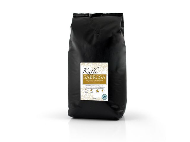 Kaffe SABROSA Espresso Hela Bönor 1kg