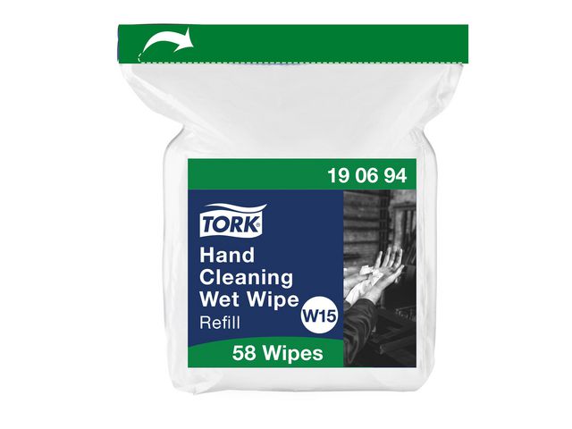 Våtduk TORK Refill Pre W15 yta 58/fp