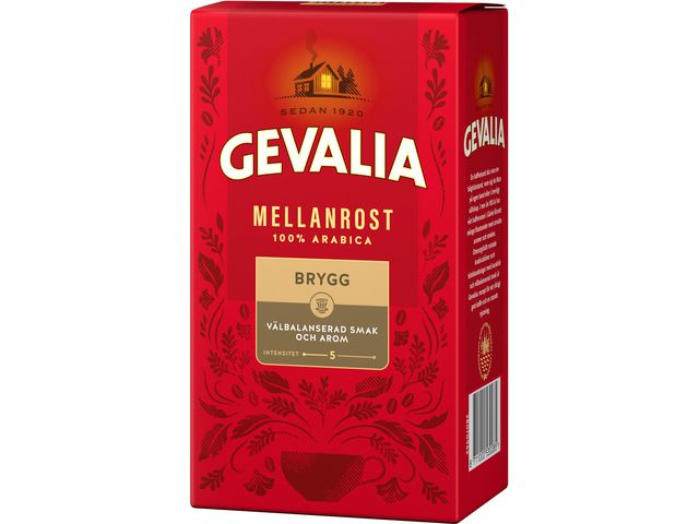 Kaffe GEVALIA Mellanrost brygg 450g