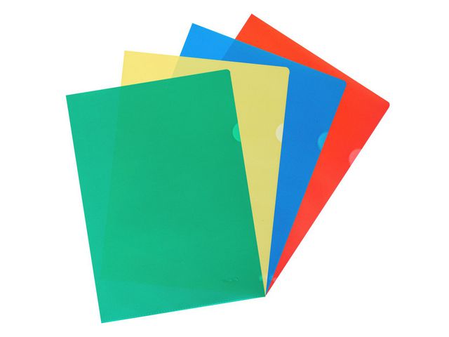 Aktmapp A4 0,12 sort färg 100/fp