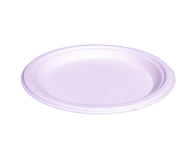 Tallrik Bagasse BIO 22,5 cm 50/fp