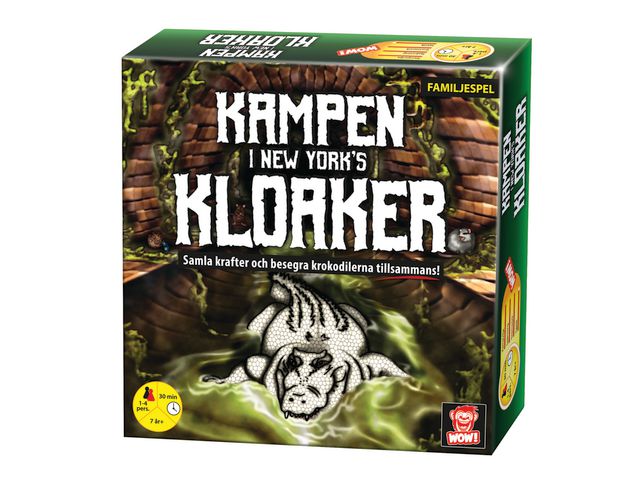 Spel Kampen i New Yorks Kloaker