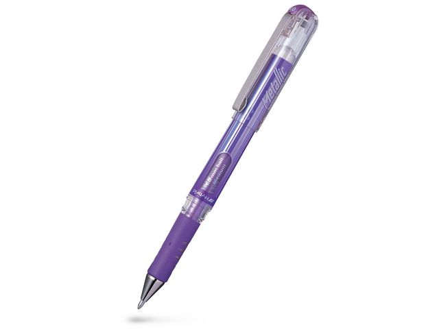 Gelpenna PENTEL Hybrid Gel 1,0 met.lila