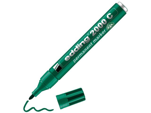 Märkpenna EDDING 2000C grön
