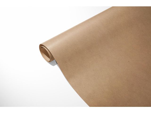 Presentpapper 57cmx154m otr.kraft brun