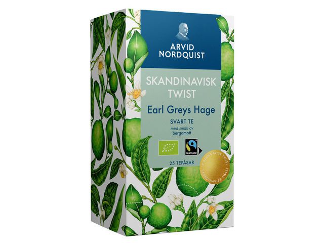 Te Fair ARVID.N Earl Grey Hage 25/fp
