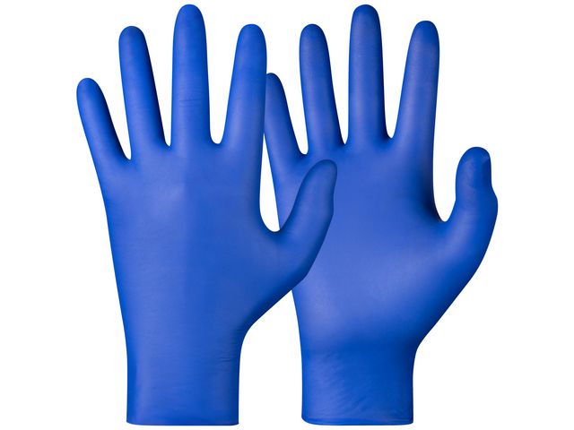 Nitrilhandske blå XL 200/fp