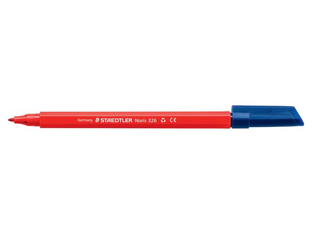 Fiberpenna STAEDTLER 326 1mm röd