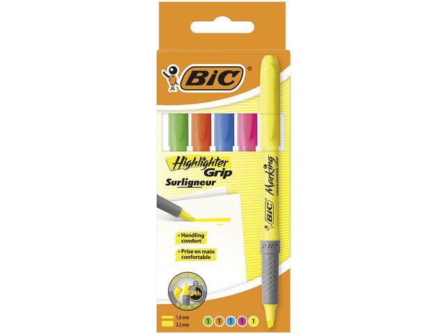 Överstrykningspenna BIC Grip 5/fp