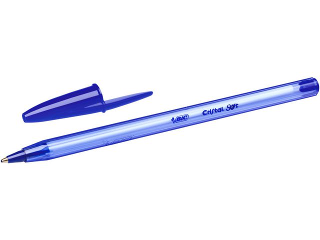 Kulpenna BIC Cristal Soft 1,2 blå