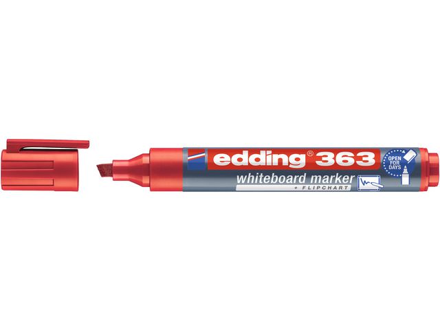 Whiteboardpenna EDDING 363 röd