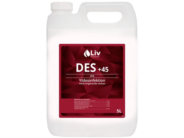 Ytdesinfektion LIV Des +45 5L
