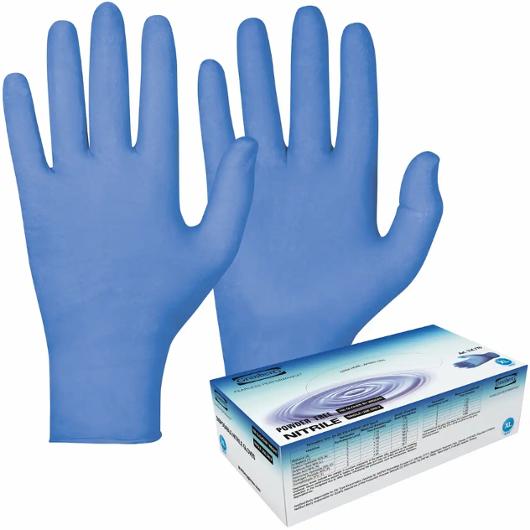 Nitrilhandske 770 blå L 100/fp