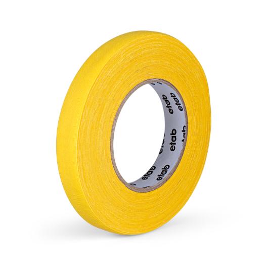 Tejp textil matt 19mmx50m gul