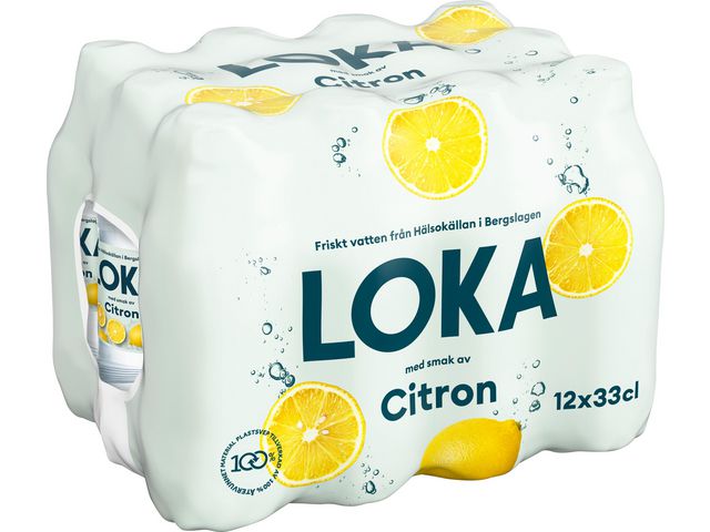 Dricka LOKA citron 33cl pet