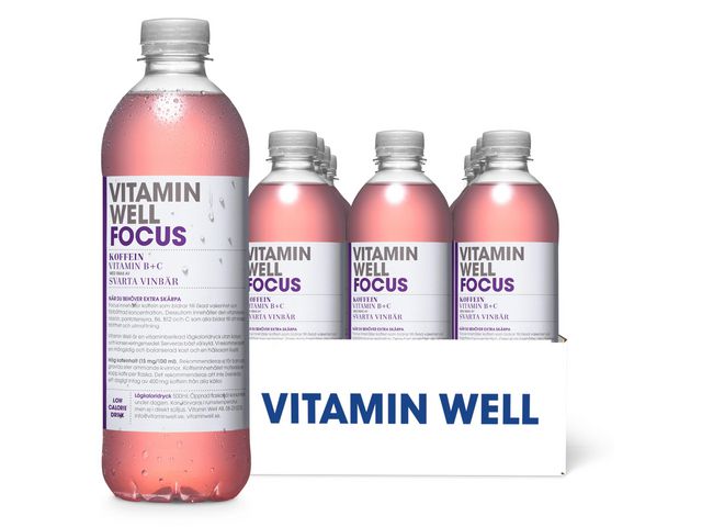 Dryck VITAMIN WELL Focus 500ml