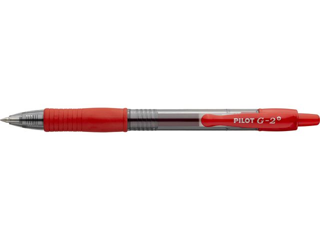 Gelpenna PILOT G-2 Plus 0,5 röd