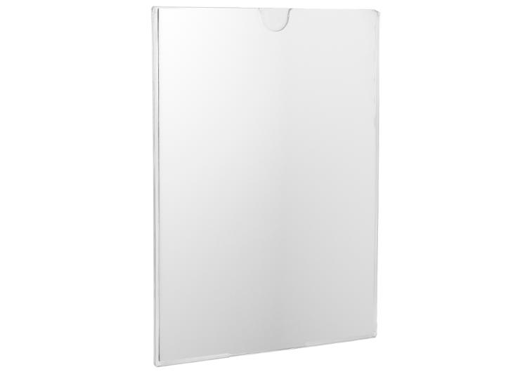 Informationsställ akryl A4 med instick