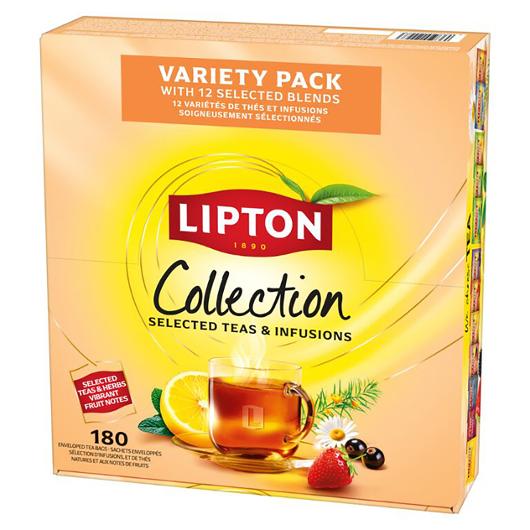 Te LIPTON Sortimentslåda 12 smak 180/fp